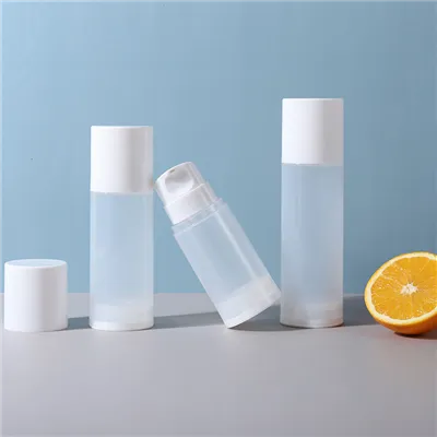 Flacone con pompa airless in PP da 30 ml, 50 ml, 100 ml